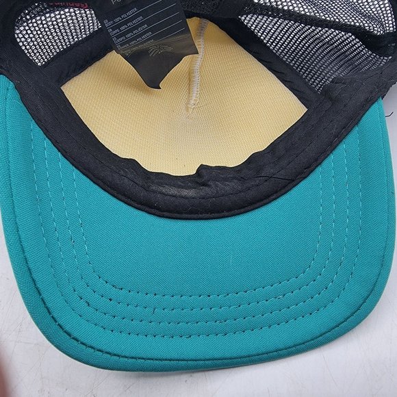 Volcom Ocean Drift Adults White Teal Hat Cap Adjustable Breathable Comfort - Picture 9 of 9